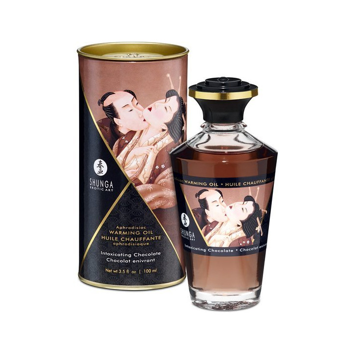 Shunga Aceite Efecto Calor Chocolate 100 ml