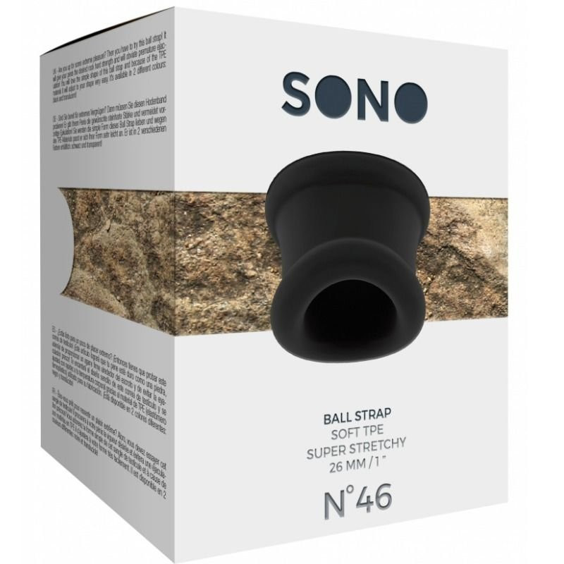 Sono N46 Anneau 2.6 cm Noir