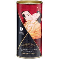 Shunga Huile Effet Chaleur Vin 100 ml