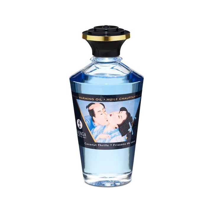Huile Shunga Effet Chaleur Coco 100 ml