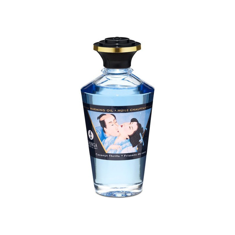 Huile Shunga Effet Chaleur Coco 100 ml