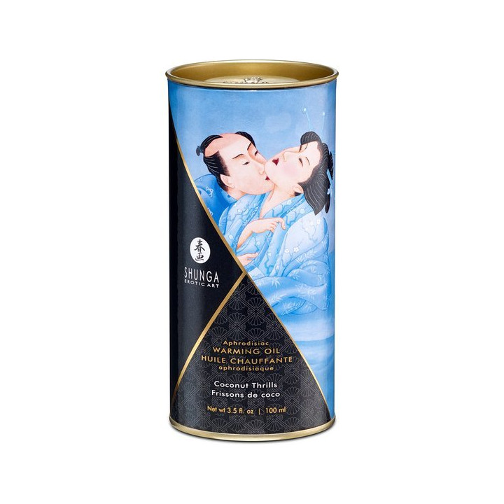 Huile Shunga Effet Chaleur Coco 100 ml