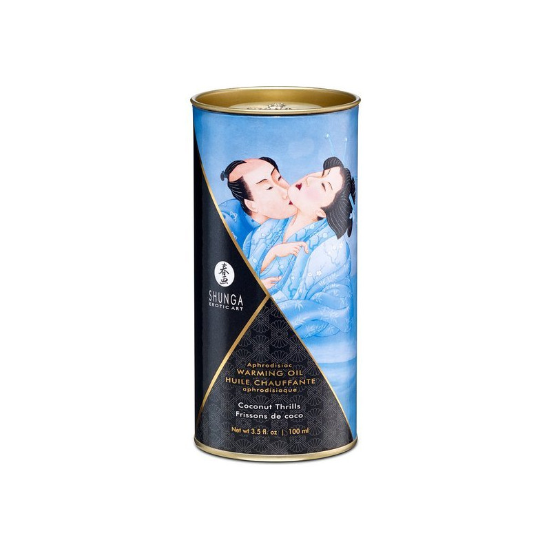 Huile Shunga Effet Chaleur Coco 100 ml