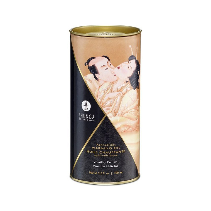 Shunga Aceite Efecto Calor Vainilla 100 ml