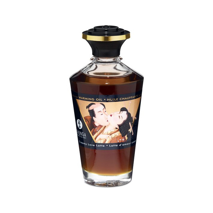 Shunga Huile Effet Chaleur Crème Love Latte 100 ml