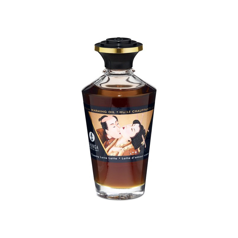 Shunga Huile Effet Chaleur Crème Love Latte 100 ml