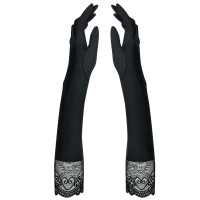 Miamor Gants Taille Unique Dentelle Noire