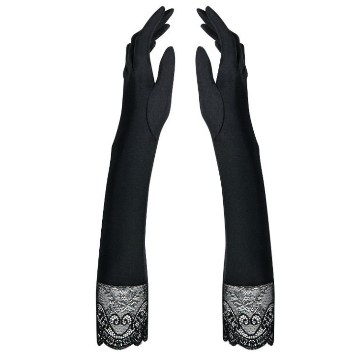 Miamor Gants Taille Unique Dentelle Noire