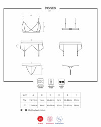 Set de 3 Pièces 810-Seg-1 Blanc