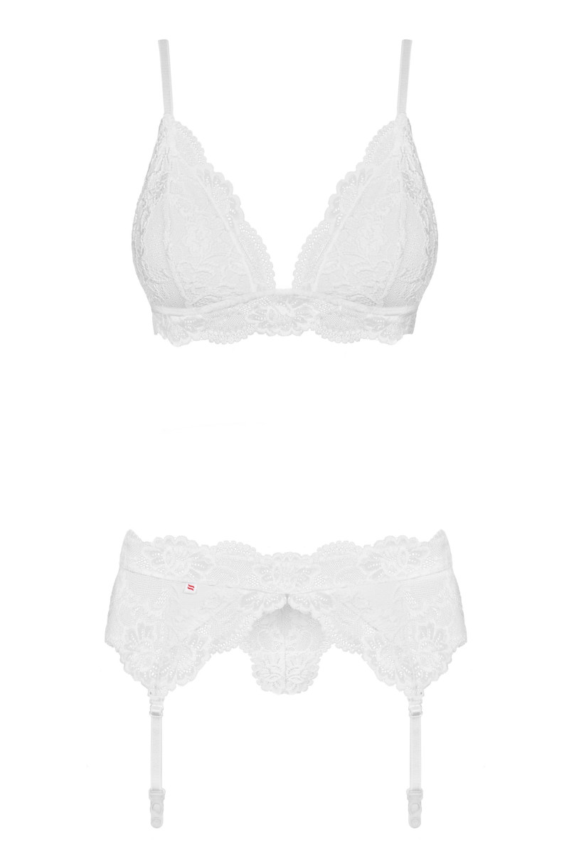 Set de 3 Pièces 810-Seg-1 Blanc