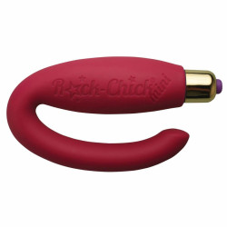 Rock-Chick Mini Vibromasseur Point G Rose
