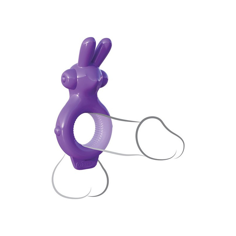 Ultime anneau pour le pénis du lapin violet