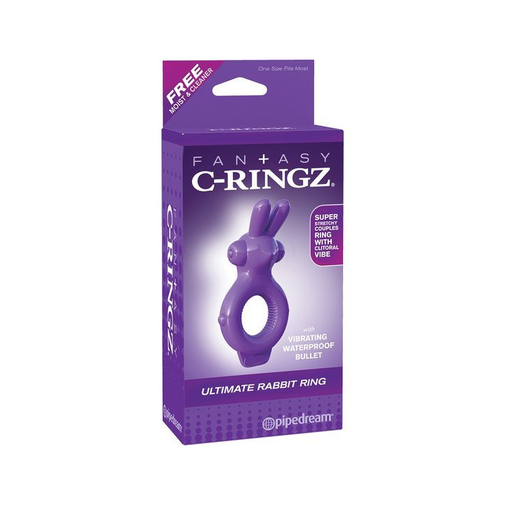 Ultime anneau pour le pénis du lapin violet