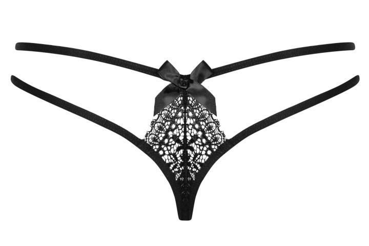 Intensa Doble Tanga Negro