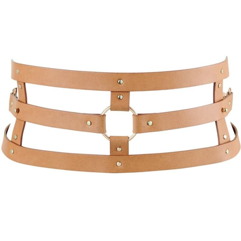 Ceinture de labyrinthe avec ceinture brune Bondage