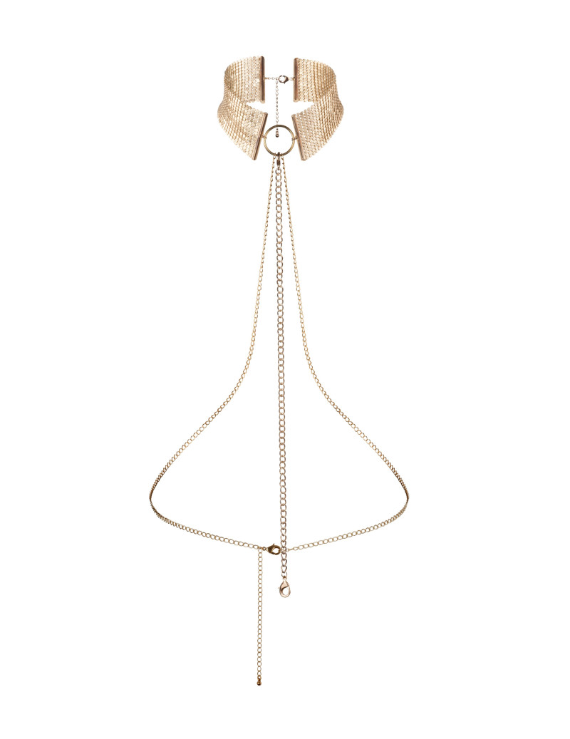 Désir Métalique Collar Metálico Dorado