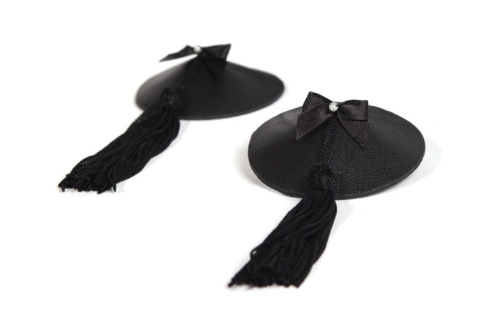 Burlesque Cubrepezones Negro