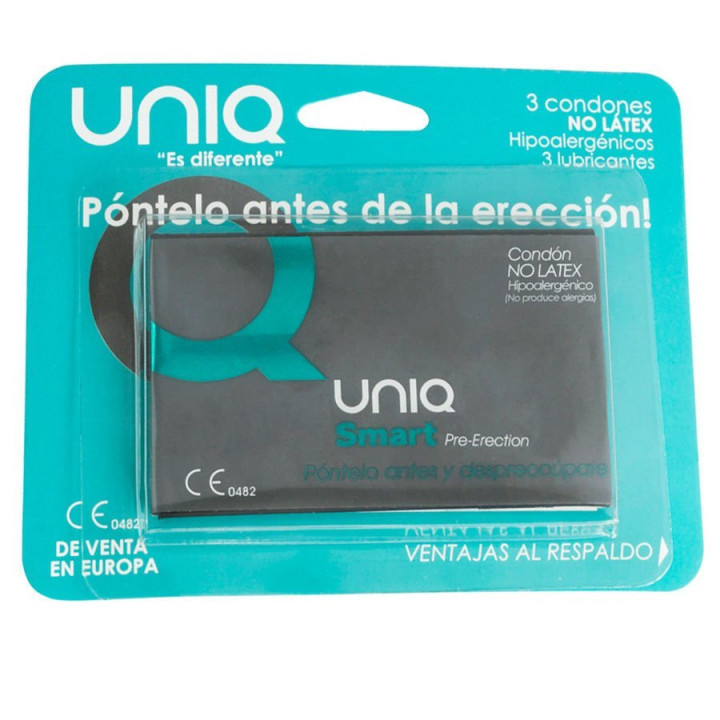 Smart Pre-Erección Preservativo sin Látex 3 Uds