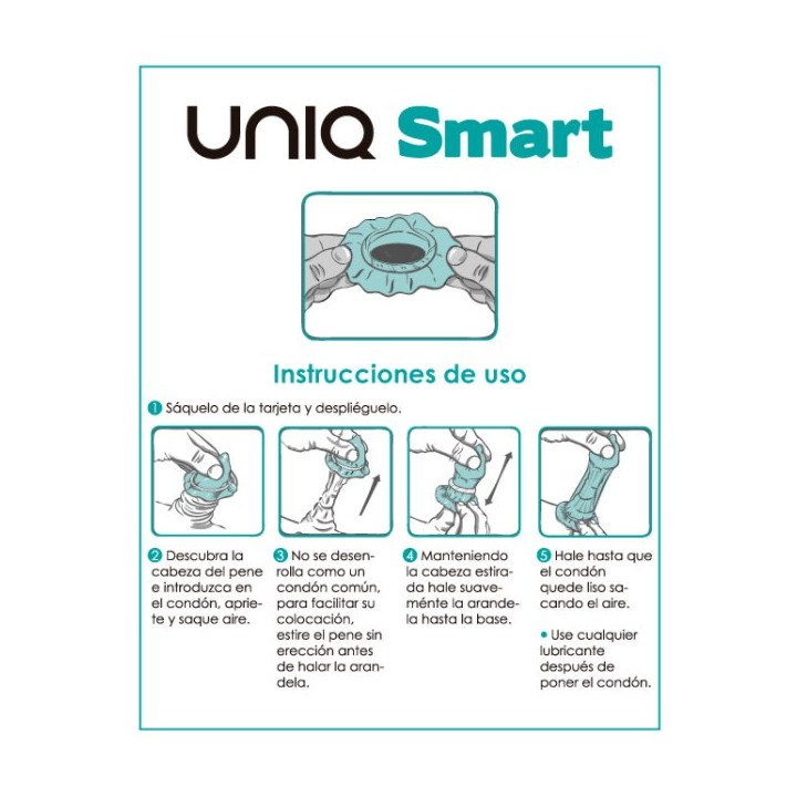 Smart Pre-Erección Preservativo sin Látex 3 Uds