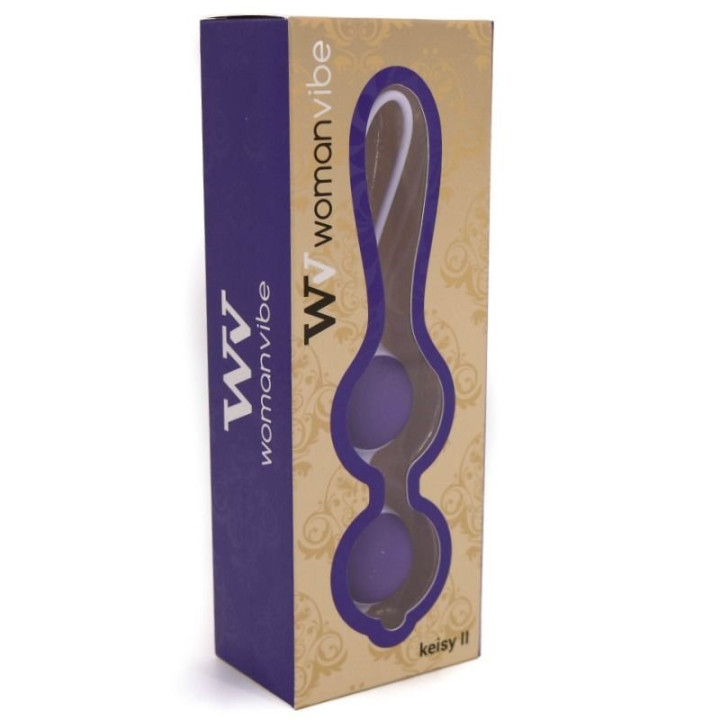Womanvibe Boules Silicone Keisy II Lila