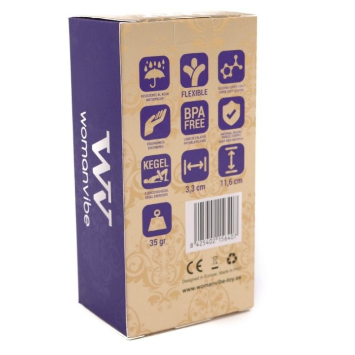 Womanvibe Boule Silicone Lilas Keisy I