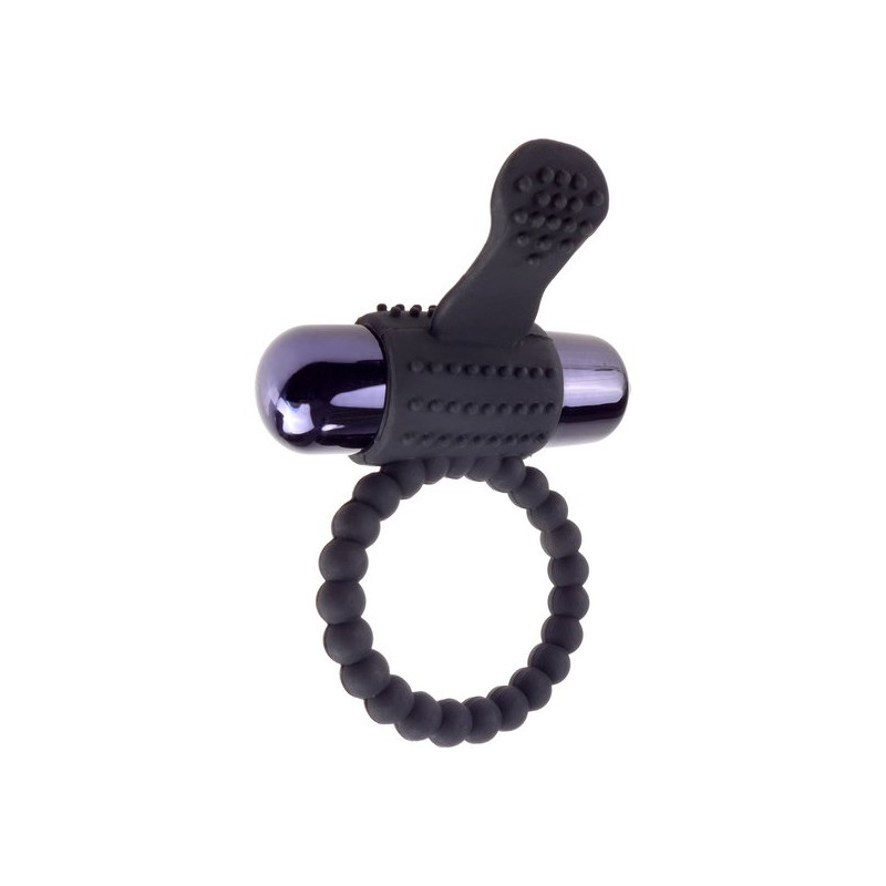 C Ring Vibrant Noir