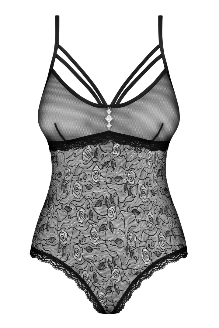 Body 818-Ted-1 Noir Dentelle
