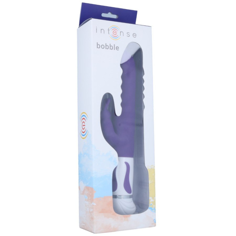 Intense Bobble Vibrador Rotador Silicona Lila