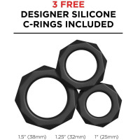 PDX Elite Stroker Réaliste Gorge Profonde avec Vibration