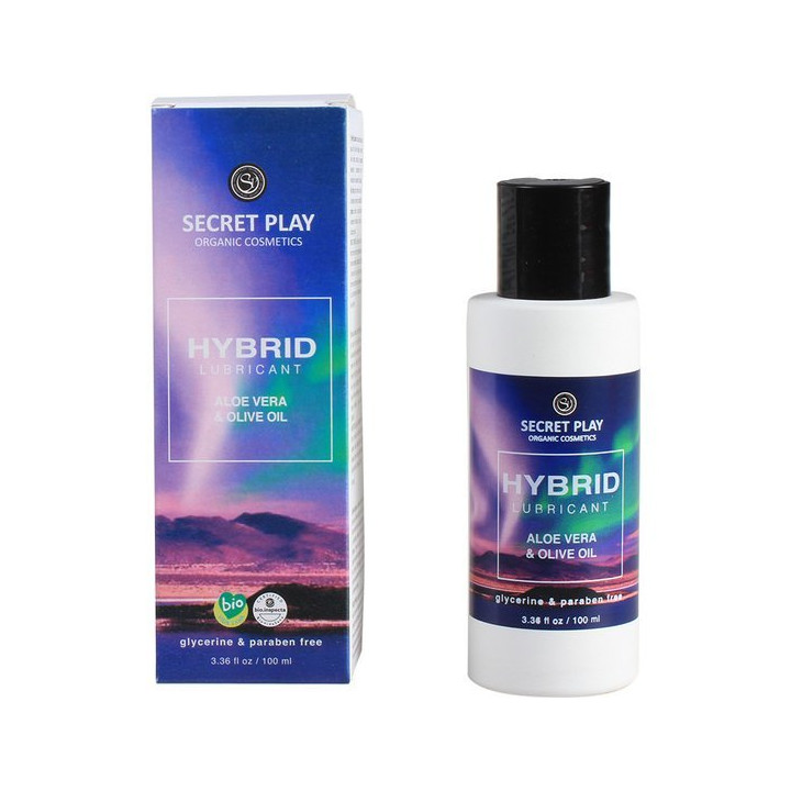 Lubrifiant Base Eau Organique Hybrid 100 ml