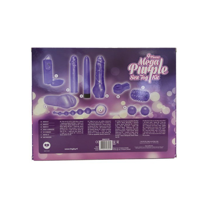 Mega Purple Sex Toy Kit