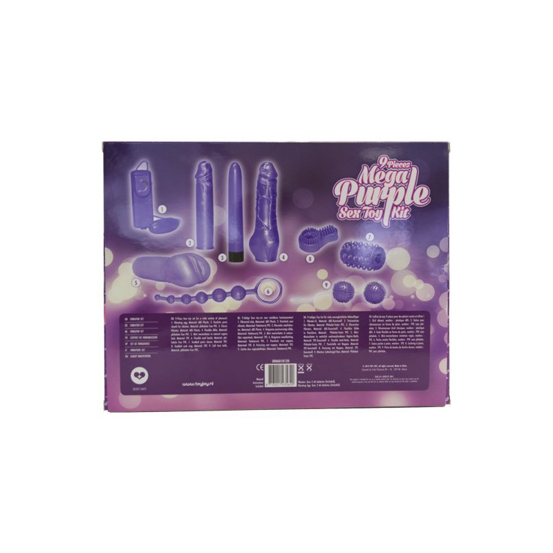 Mega Purple Sex Toy Kit