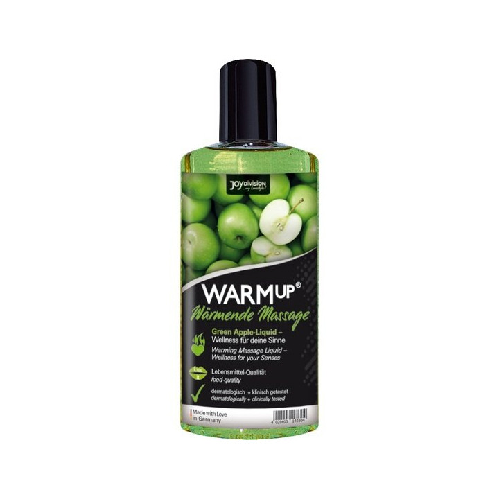 Huile de Massage Effet Chaleur Pomme 150 ml