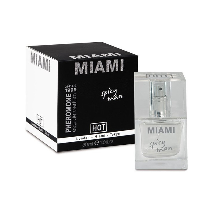 Les phéromones de Miami parfum pour hommes 30 ml