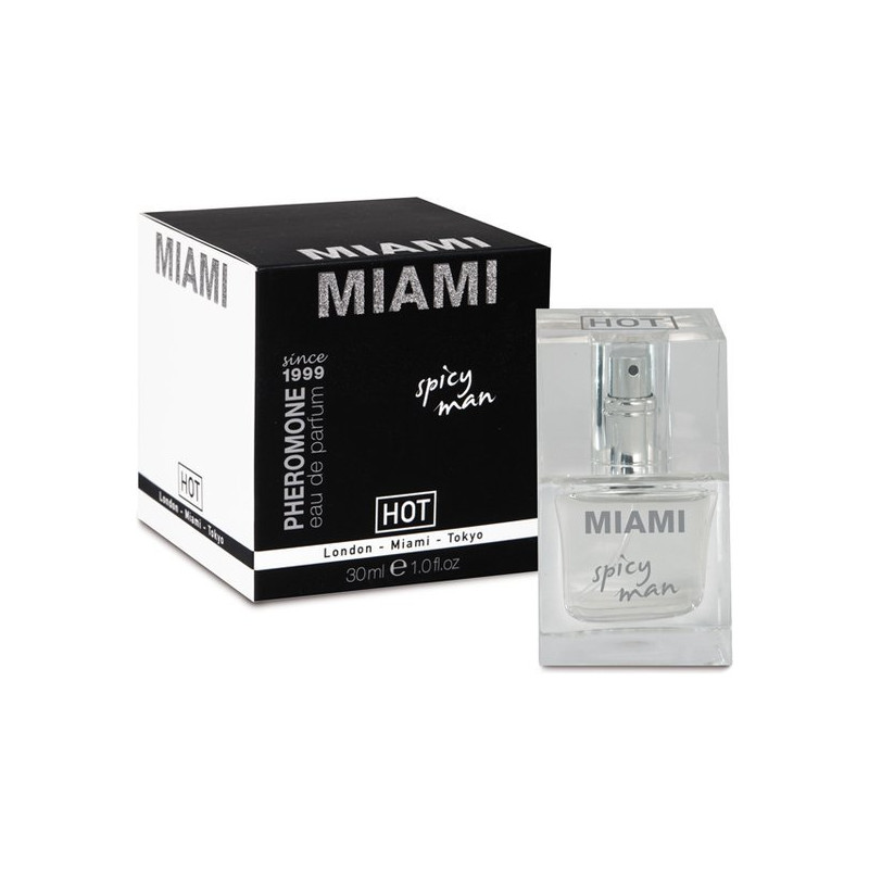 Les phéromones de Miami parfum pour hommes 30 ml