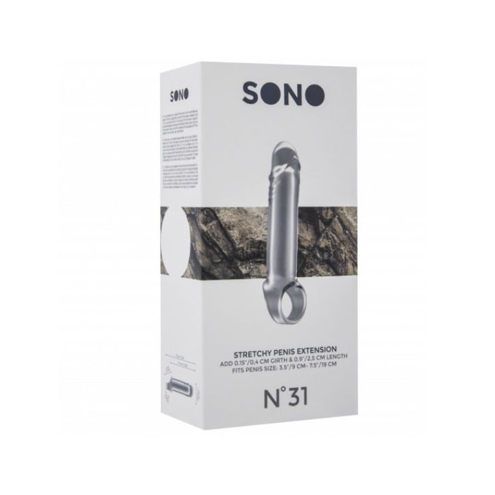 Sono N.31 Extension Elastique du Pénis Transparent
