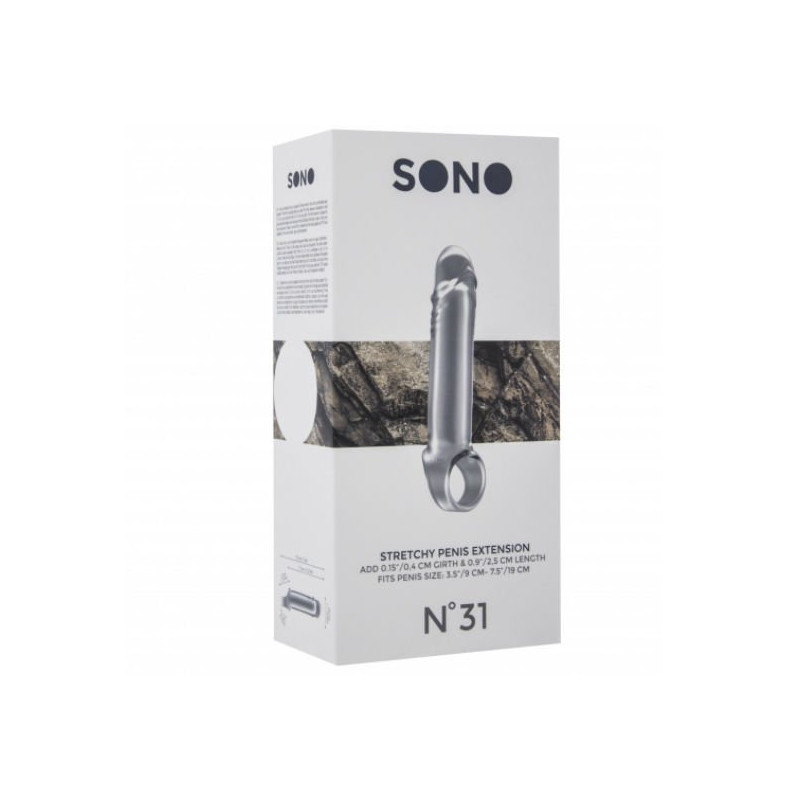 Sono N.31 Extension Elastique du Pénis Transparent