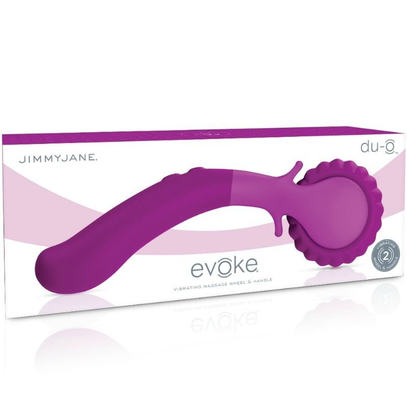 Pourpre de l’appareil de massage Jimmyjane évoquent DU-O
