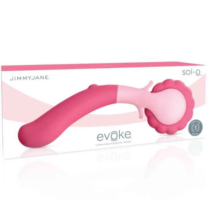 Vibromasseur masseur Sol-O Evoke rose tendre