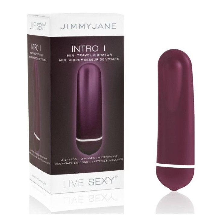 Mini Intro 1 Vibrador Morado