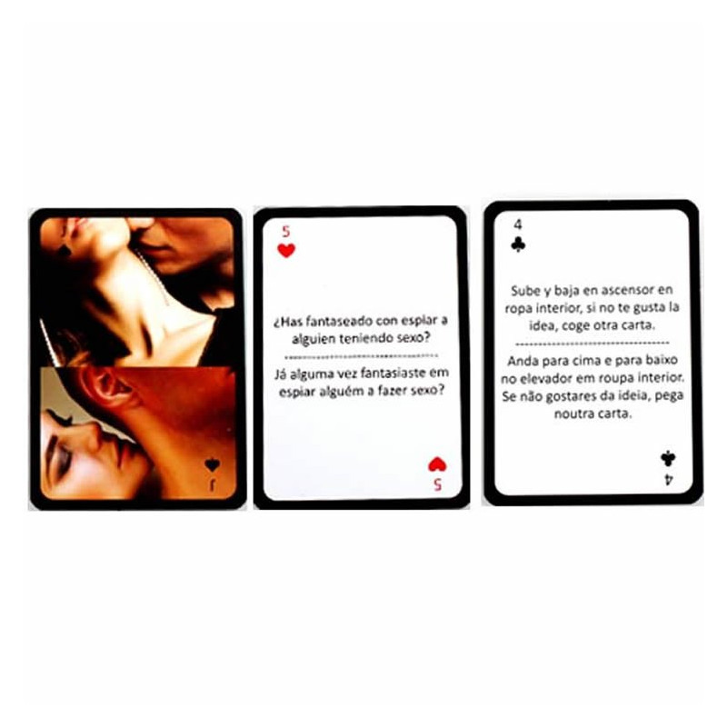 Sex Play Playing Cards Espagnol / Portugais
