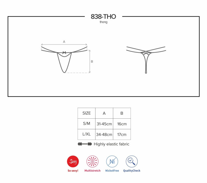 String 838-Tho-3 Rouge