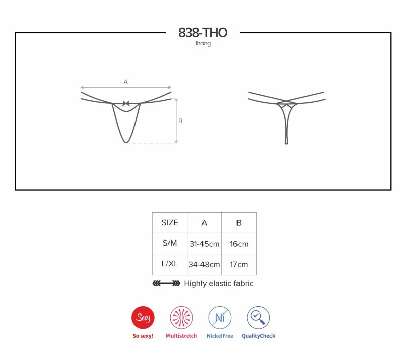 String 838-Tho-3 Rouge