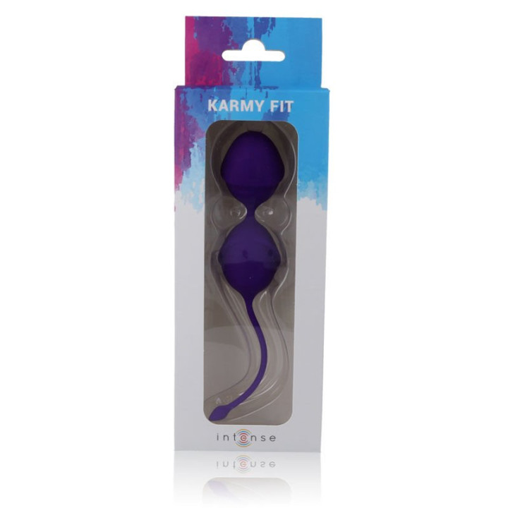 Silicone de chantal Fit purple boules Kegel