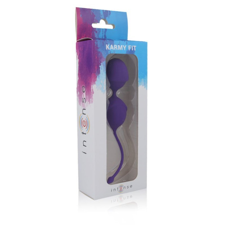 Silicone de chantal Fit purple boules Kegel
