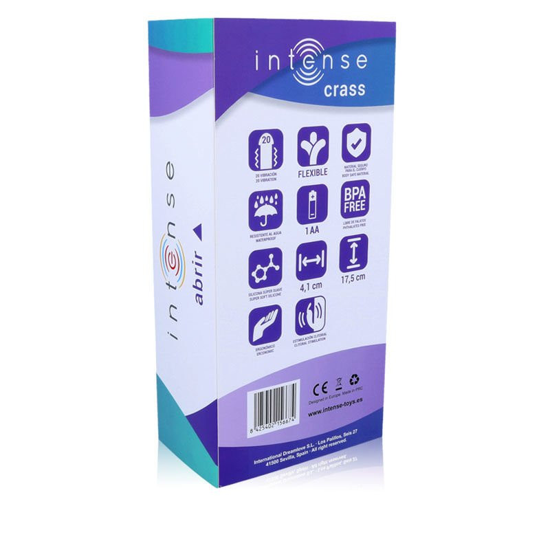 Crass 20 Vitesses Silicone Lilas