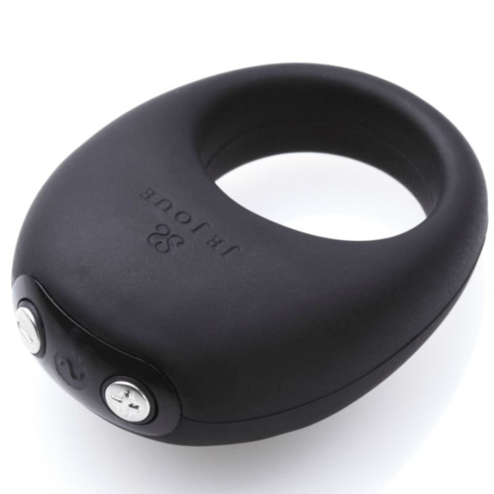 Mon anneau vibrant silicone noir
