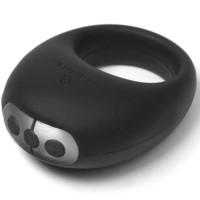 Mon anneau vibrant silicone noir