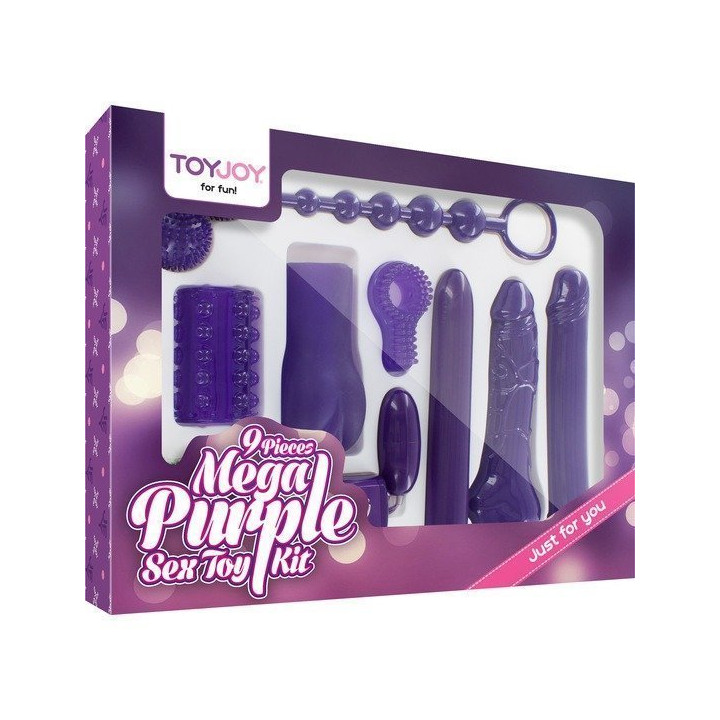 Mega Purple Sex Toy Kit