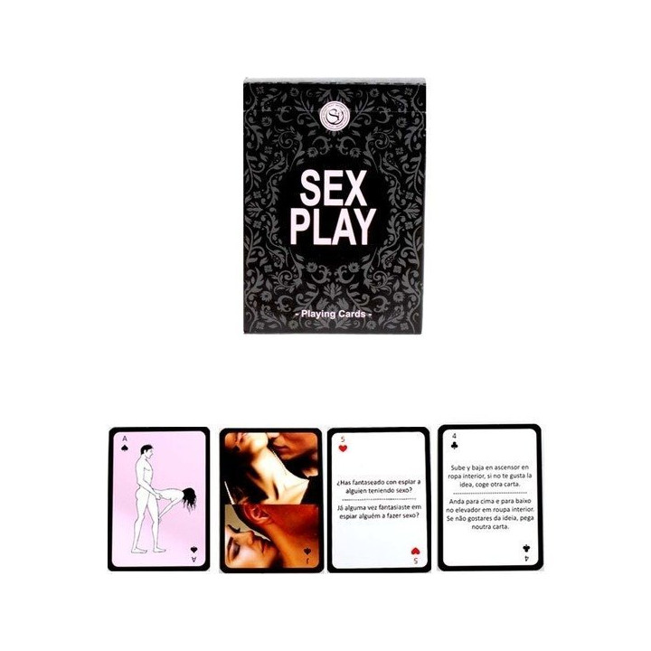 Sex Play Playing Cards Espagnol / Portugais